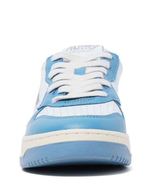 Autry Blue Medalist Low Sneakers Shoes