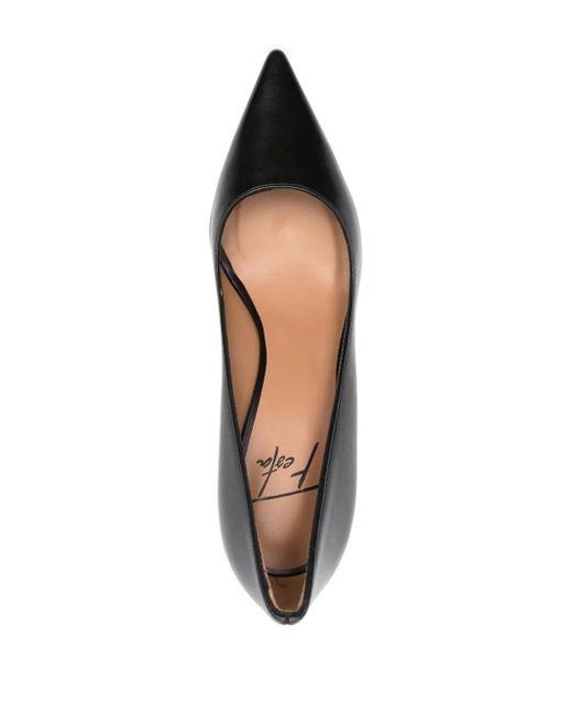 Roberto Festa Black 75Mm Kate Pumps