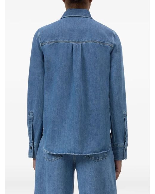 Closed Blue Buttoned Classic Shirt