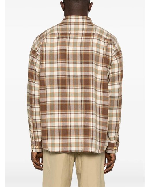 Visvim Natural Lumber Checked Shirt for men
