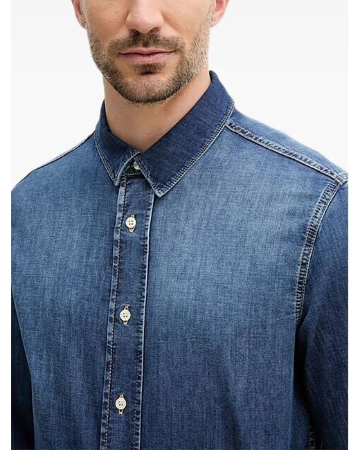 Joop! Blue Button-Fastening Shirt for men