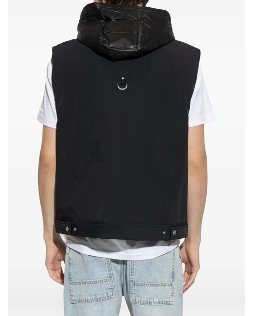 Moose Knuckles Black Brixton Vest for men