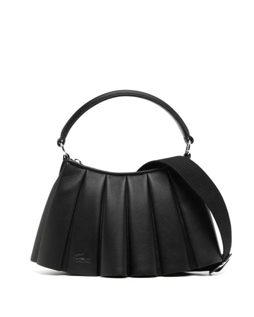 Lacoste Black Small Lenglen Messenger Bag