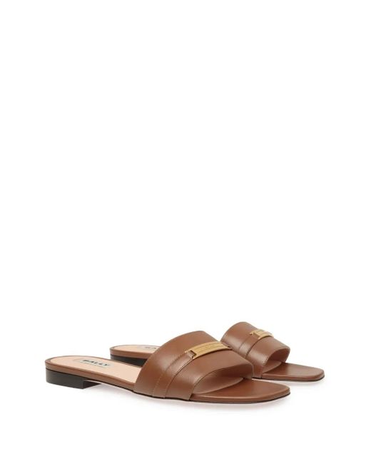 Bally Brown Deco Sandals