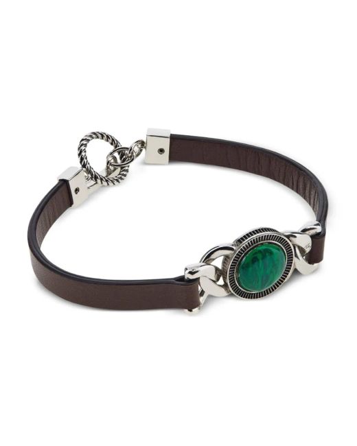 Bracciale A Catena di Roberto Cavalli in Metallic da Uomo