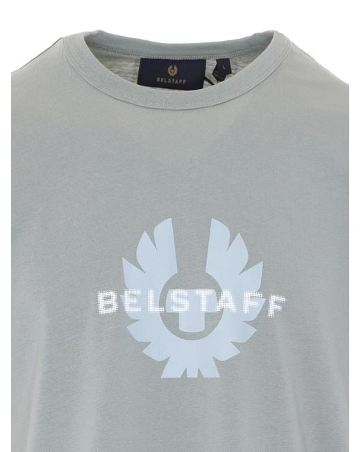 Belstaff Gray T-Shirt Surface for men
