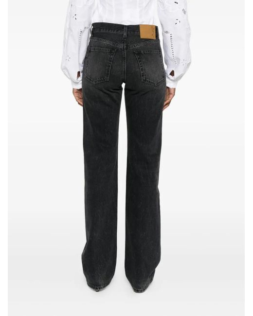 Haikure Black Cotton Jeans