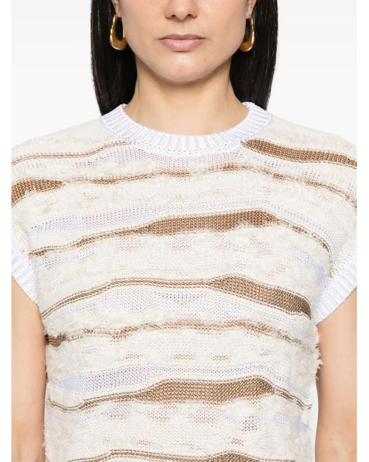 Peserico ニットベスト White