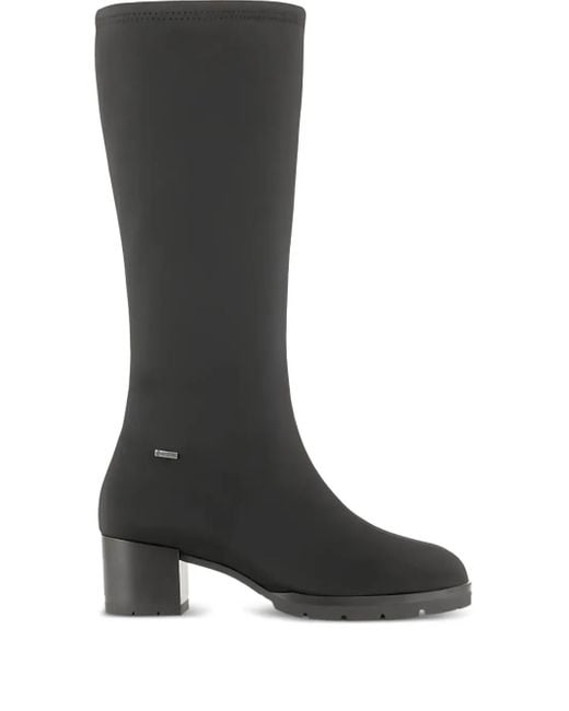 Botas por la rodilla con tacón Högl de color Black