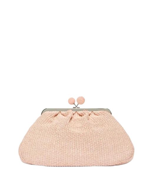 Weekend by Maxmara Natural Medium Pasticcino Clutch Bag