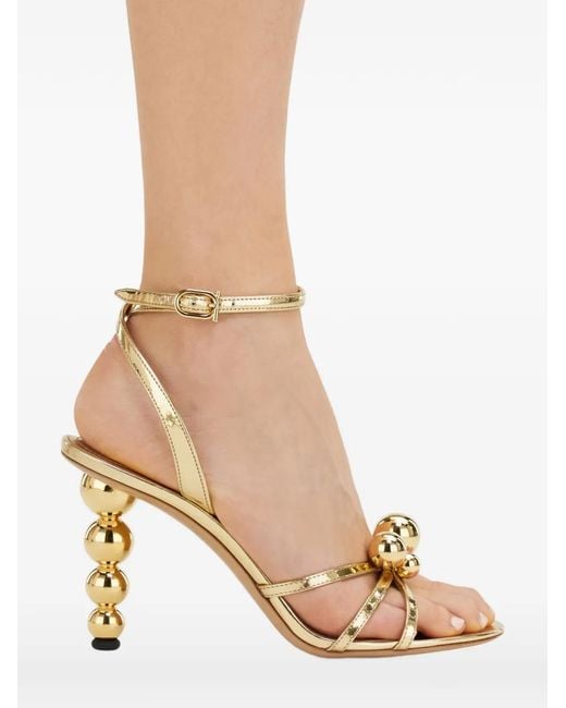 Ferragamo Metallic Shoes