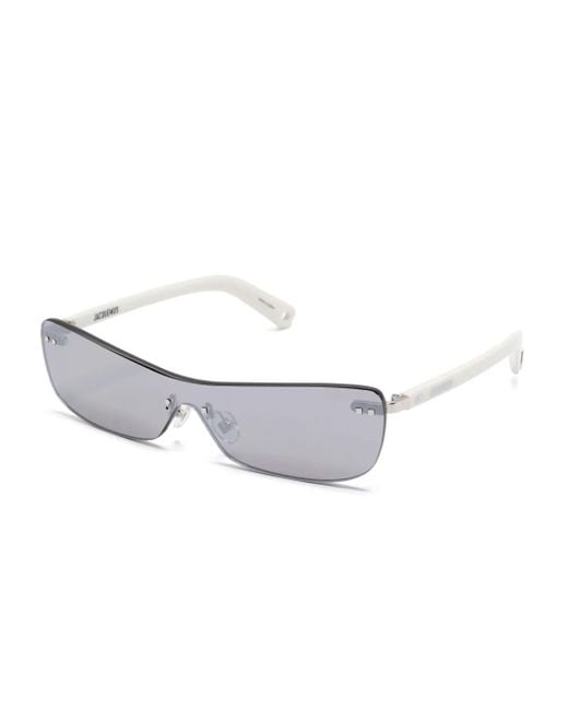 Jacquemus Gray Mirada Sunglasses