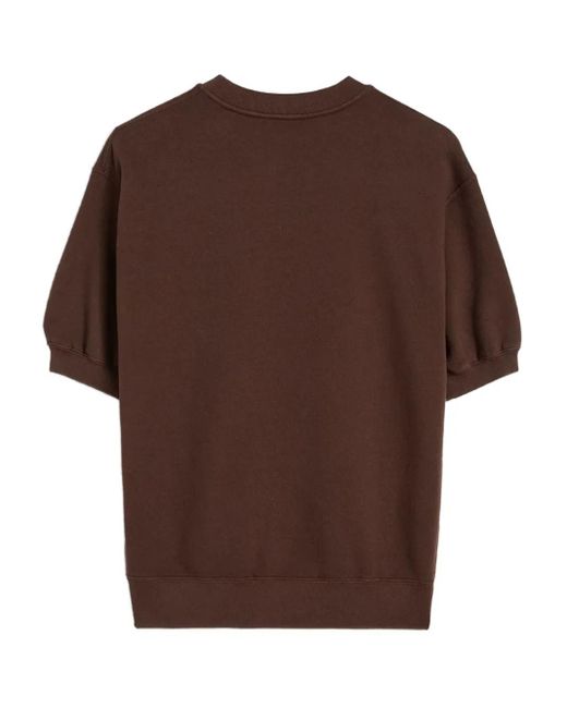 Jil Sander コットン Tシャツ Brown
