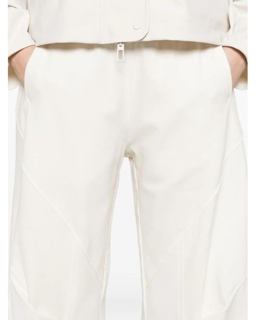 Pantalones Skittle Con Cordón High de color White