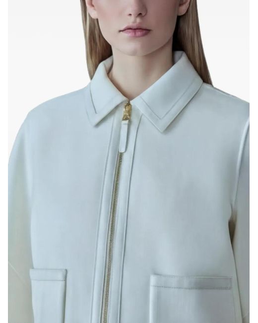 Mackage Blue Solana Zip-Up Jacket