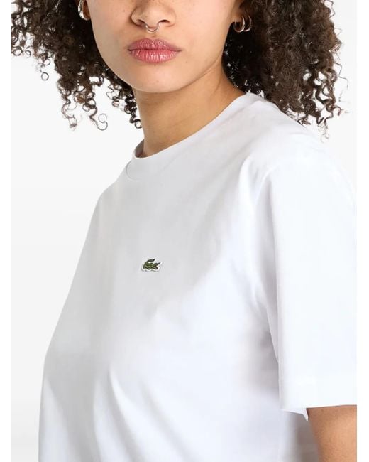 T-Shirt di Lacoste in White