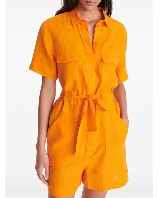 Eres Orange Combishort Généreux