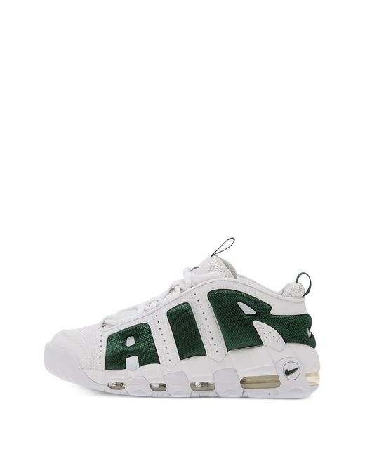 Nike Green Air More Uptempo Low Sneakers for men
