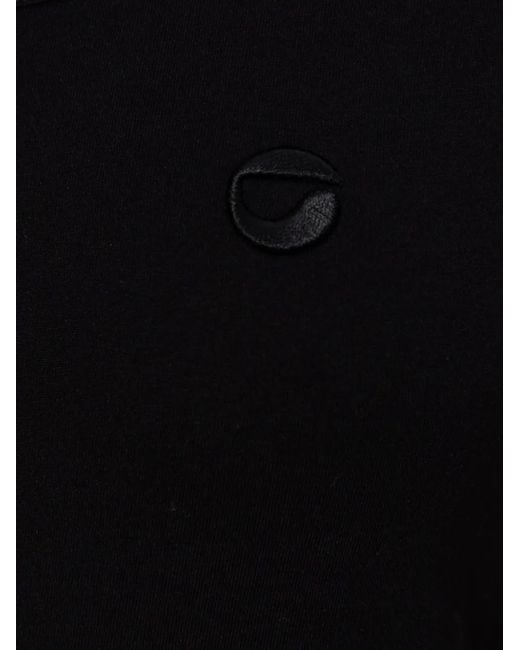 Coperni Mini-Jurk Met Gestrikte Voorkant in het Black