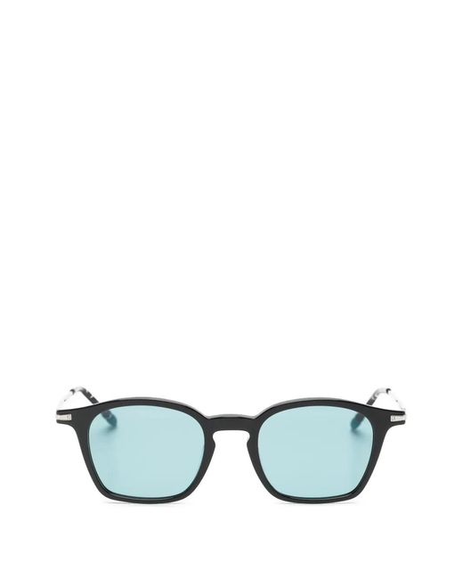 Kyme Black Denver Square-Frame Sunglasses