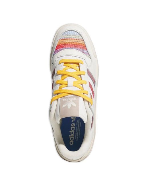 Adidas Pink Forum Cl Sneakers for men