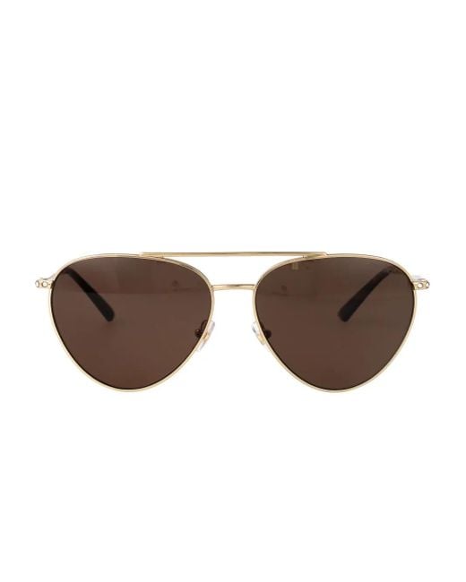 Jimmy Choo パイロット サングラス Brown