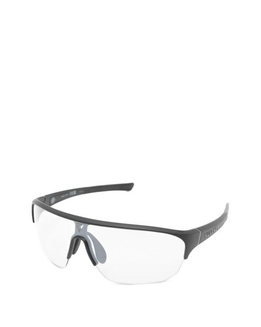 Vuarnet Metallic Rectangle-Frame Glasses
