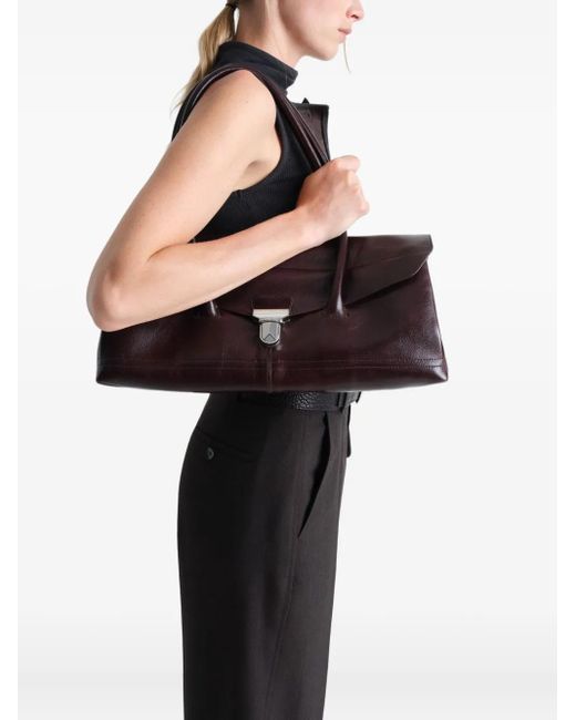 Lemaire Purple Gear Shoulder Bag