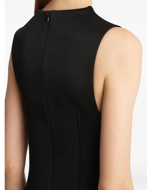 Khaite Black Shoshanna Bustier-Shape Maxi Dress