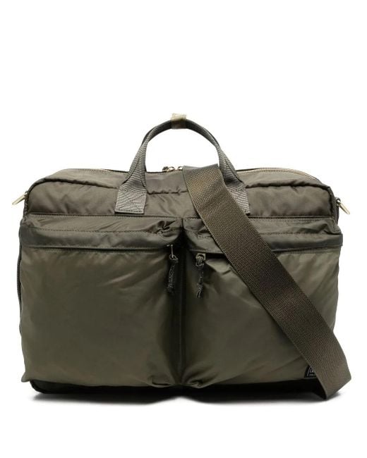 Porter-Yoshida and Co Black Wandelbare Force Aktentasche