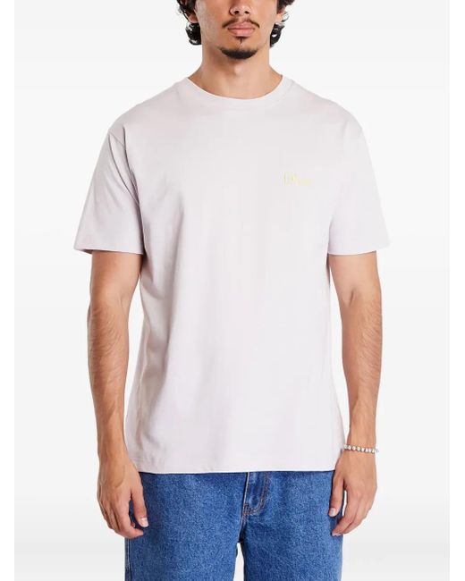 メンズ Dime クラシック スモールロゴ Tシャツ White