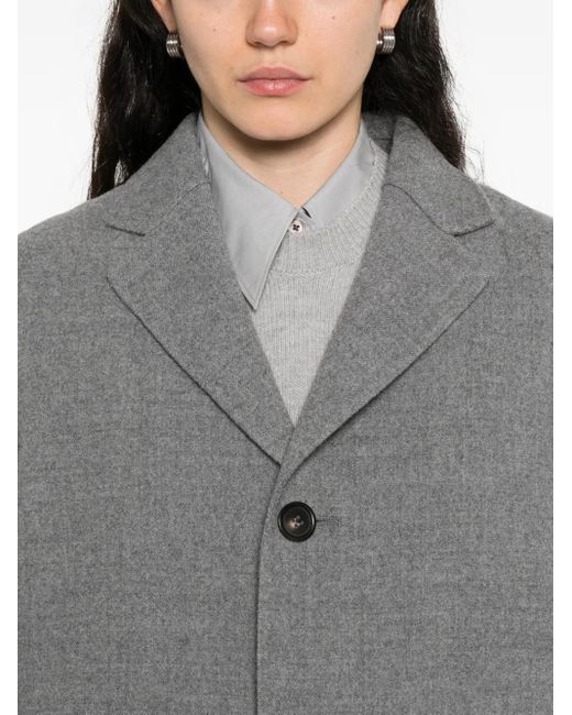 Cappotto Con Tre Bottoni di Sofie D'Hoore in Gray