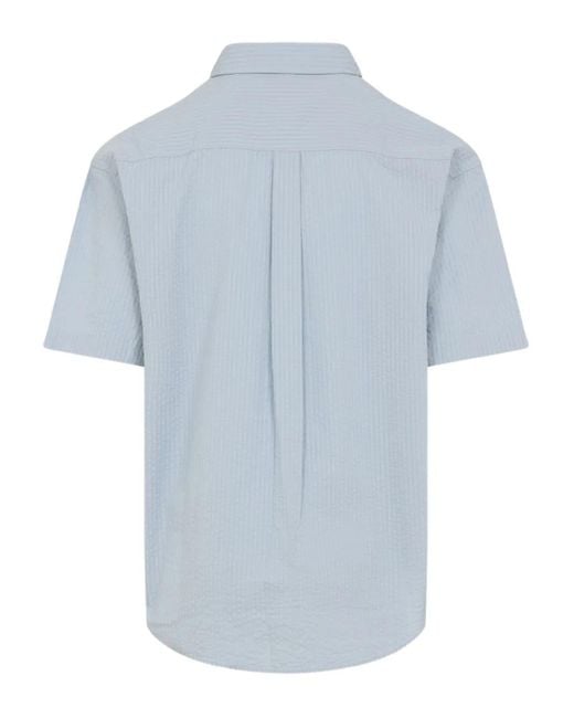 Carhartt Blue S/S Toland Shirt for men