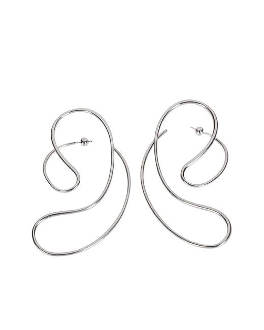 Panconesi White Continua Large Earrings