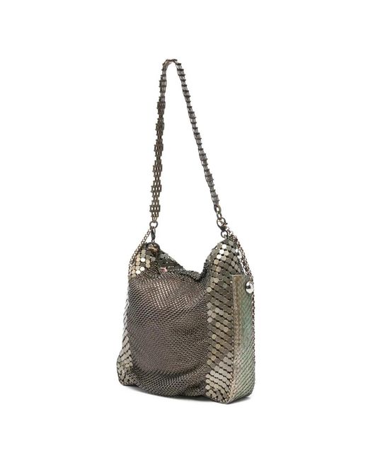 Laura B White Chain-Strap Mini Bag
