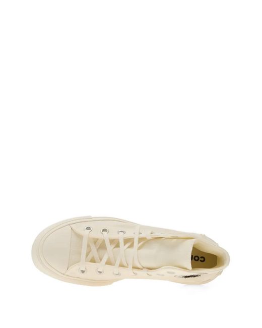 Converse White Chuck Taylor All Star Flower Embellished Sneakers