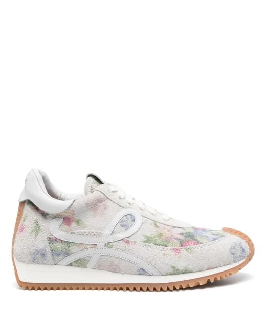 Loewe White Flow Runner Sneakers For