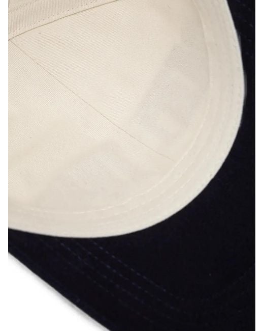 Gant White Logo-Embroidered Baseball Cap