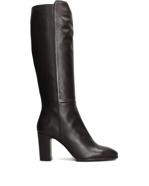 Julie Dee レザーブーツ Black