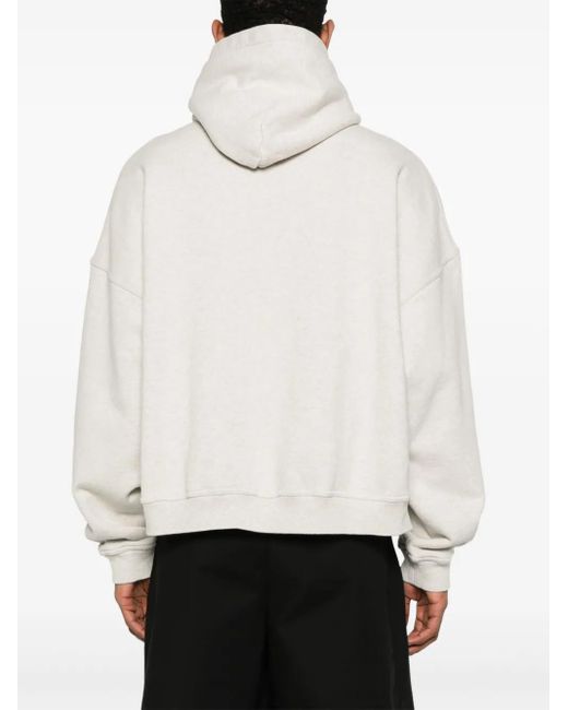 Represent White Rep Appliqué Hoodie for men
