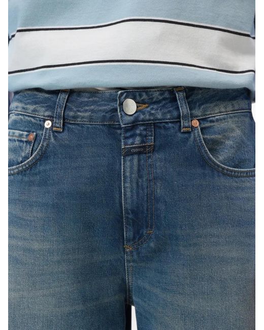 Vaqueros Barrel Jazzie Closed de color Blue