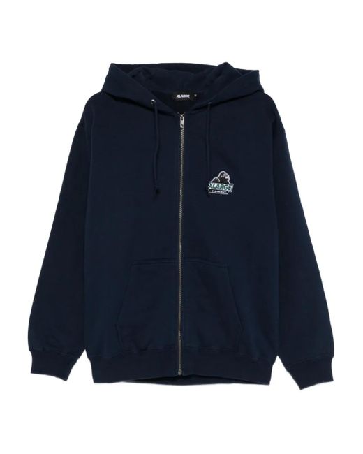 Xlarge Slanted Og Hoodie Met Rits in het Blue voor heren