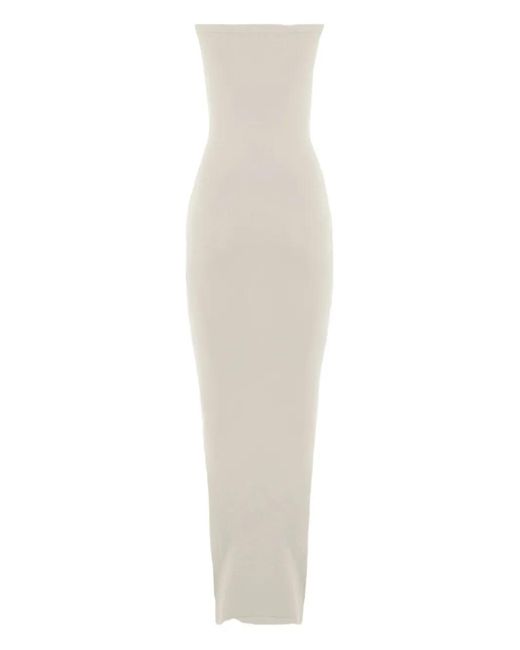 Wolford White Fatal Strapless Dress