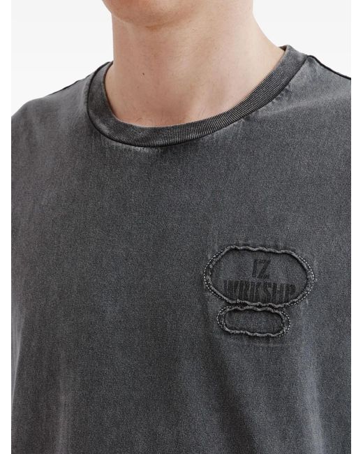 Izzue Gray Sleeveless T-Shirt for men