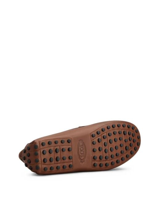 Tod's Brown Gommino Loafers for men