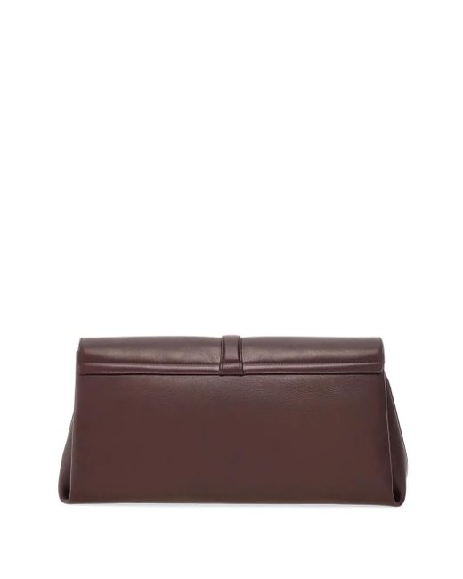 Ferragamo Purple Front Flap Crossbody Bag (M)