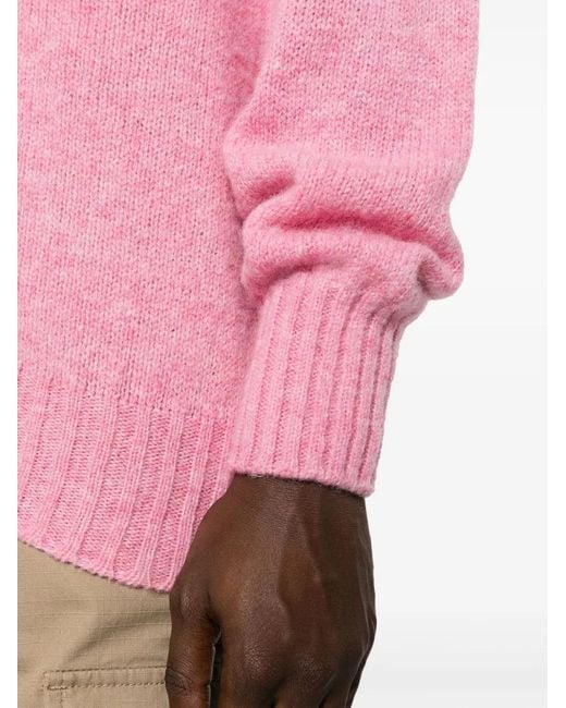 Jersey con efecto melange Howlin' By Morrison de hombre de color Pink