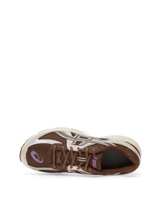 Asics Brown Jog 100S Low-Top Sneakers