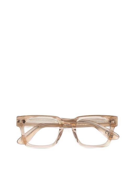 Retrosuperfuture Natural Brille Mit Eckigem Gestell