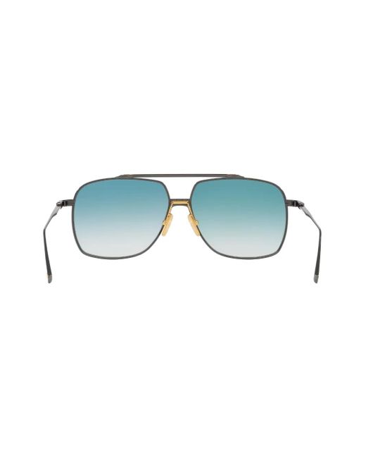 Dita Eyewear Blue Alkamx Pilot-Frame Sunglasses for men